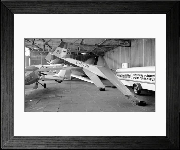 Framed Print : Schleicher Ka-8 D-5158 B2 Framed Print : Schleicher Ka-8 D-5158 B2