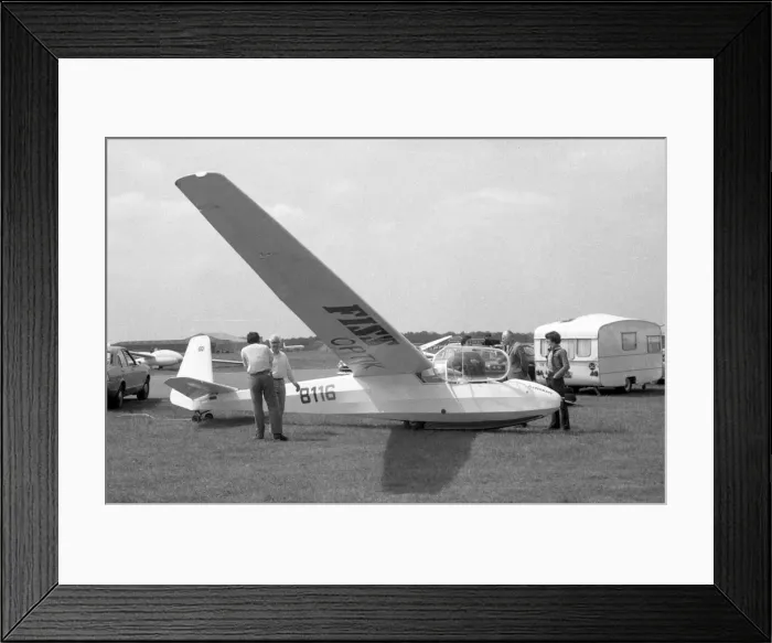 Framed Print : Schleicher Ka-7 8116 Framed Print : Schleicher Ka-7 8116