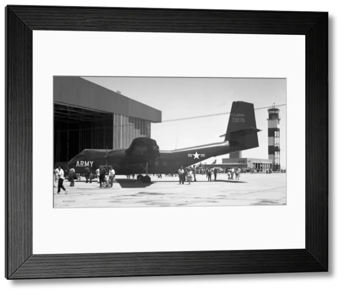 Framed Print : de Havilland YAC-1 Caribou 57-3079 Framed Print : de Havilland YAC-1 Caribou 57-3079