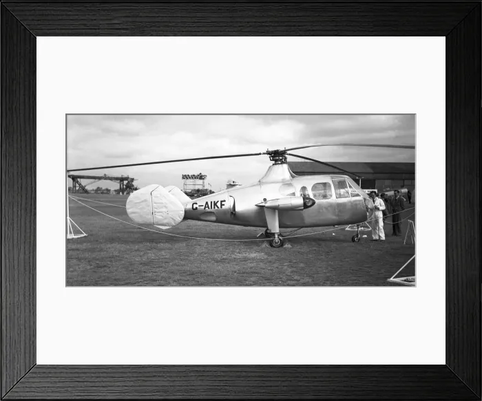 Framed Print : Fairey FB. 1 Gyrodyne G-AIKF Framed Print : Fairey FB. 1 Gyrodyne G-AIKF