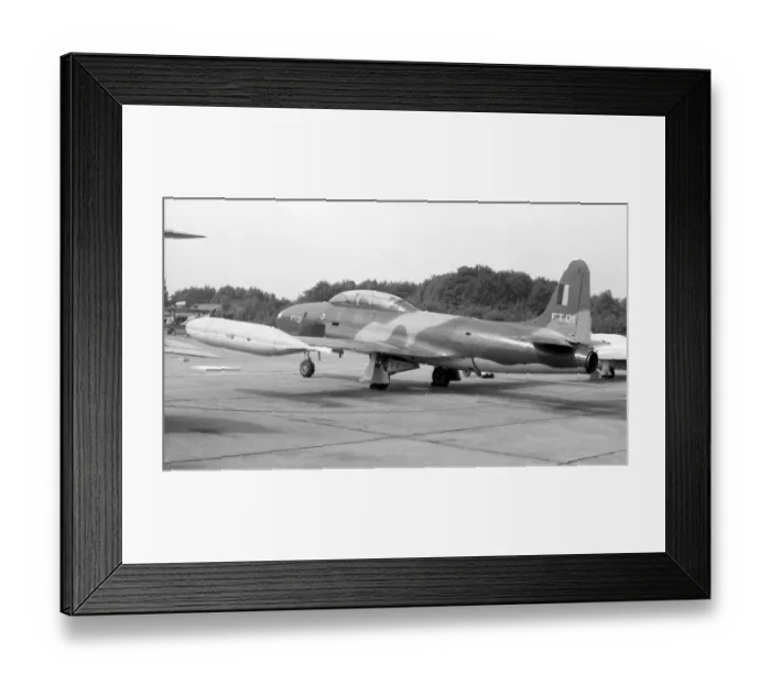 Framed Print : Lockheed T-33A FT01 Framed Print : Lockheed T-33A FT01