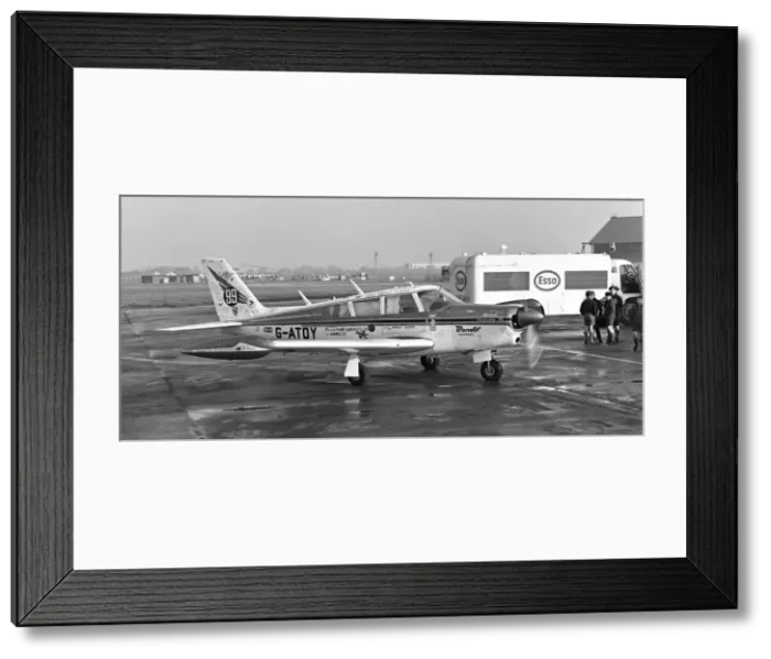 Framed Print : Piper PA-24-260B Commanche G-ATOY Framed Print : Piper PA-24-260B Commanche G-ATOY
