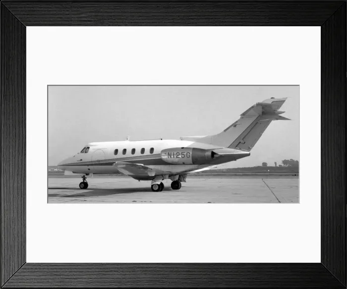 Framed Print : Hawker Siddeley HS-125-1A-522 Framed Print : Hawker Siddeley HS-125-1A-522