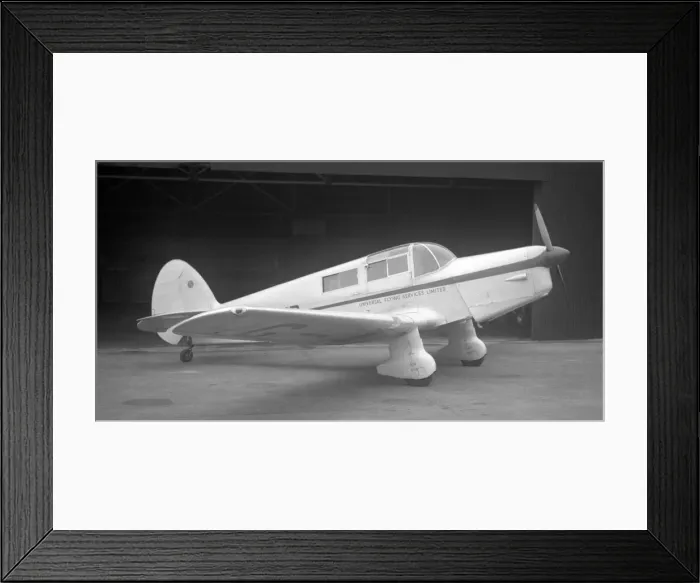 Framed Print : Percival Proctor 5 G-AHWR Framed Print : Percival Proctor 5 G-AHWR