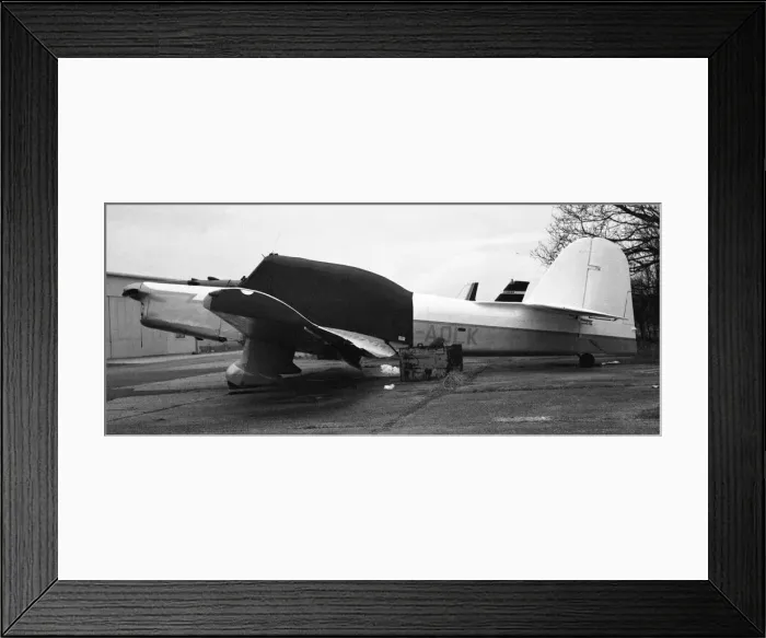 Framed Print : Percival Prentice T. 1 G-AOLK Framed Print : Percival Prentice T. 1 G-AOLK