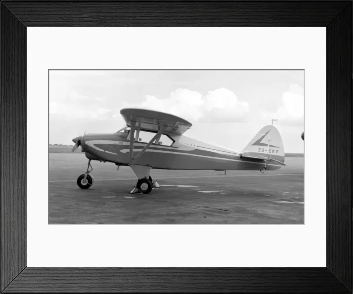 Framed Print : Piper PA-22 Tri-Pacer ZS-CKV Framed Print : Piper PA-22 Tri-Pacer ZS-CKV