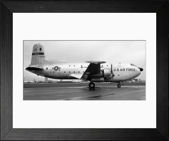 Framed Print : Douglas C-124C Globemaster II O-21033 Framed Print : Douglas C-124C Globemaster II O-21033