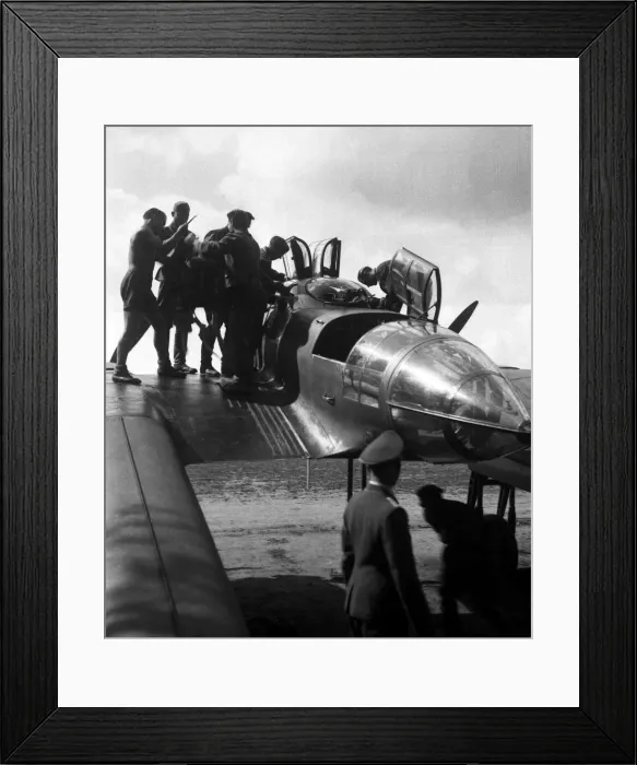 Framed Print : Focke-Wulf Fw 189 Uhu Framed Print : Focke-Wulf Fw 189 Uhu