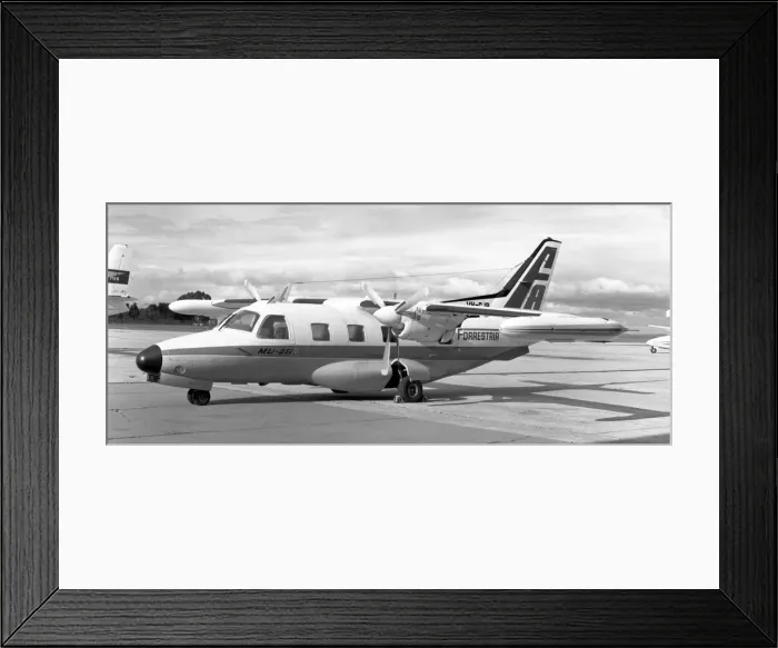 Framed Print : Mitsubishi Mu-2G VH-CJP Framed Print : Mitsubishi Mu-2G VH-CJP