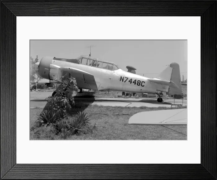 Framed Print : North American AT-6D Texan N7448C Framed Print : North American AT-6D Texan N7448C
