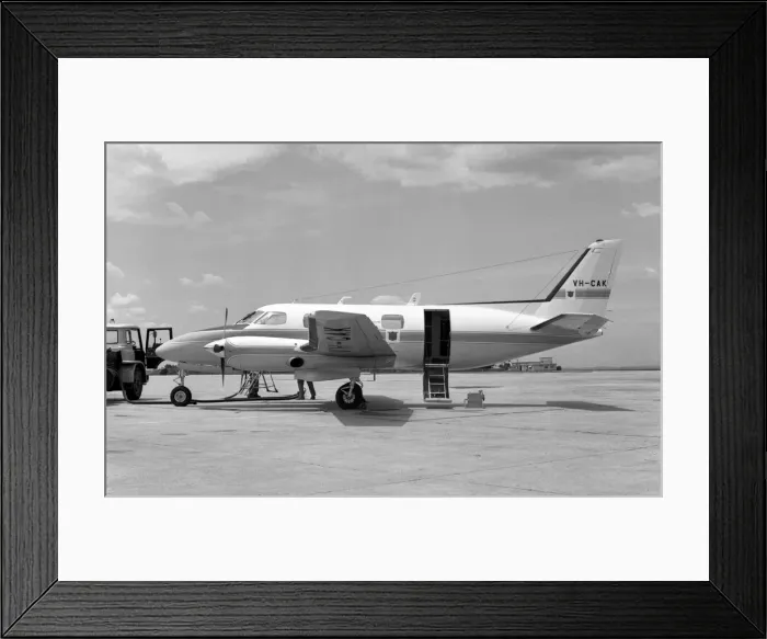 Framed Print : Swearingen Merlin IIB VH-CAK Framed Print : Swearingen Merlin IIB VH-CAK