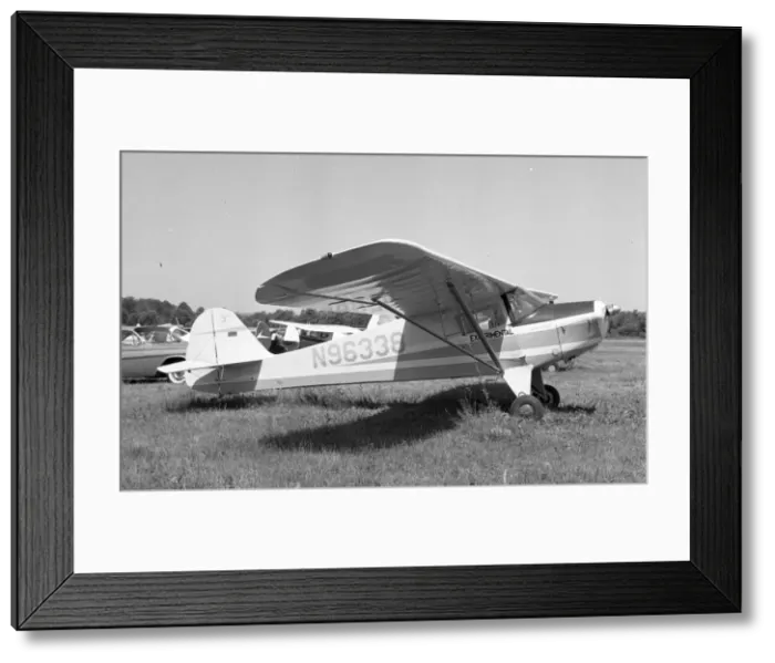 Framed Print : Taylorcraft BC12-D N96338 Framed Print : Taylorcraft BC12-D N96338