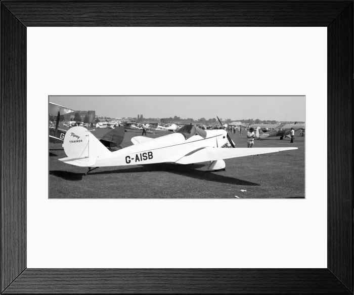 Framed Print : Tipsy Trainer B. 1 G-AISB Framed Print : Tipsy Trainer B. 1 G-AISB