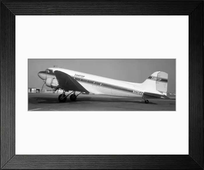 Framed Print : Douglas DC-3A N33644 Framed Print : Douglas DC-3A N33644