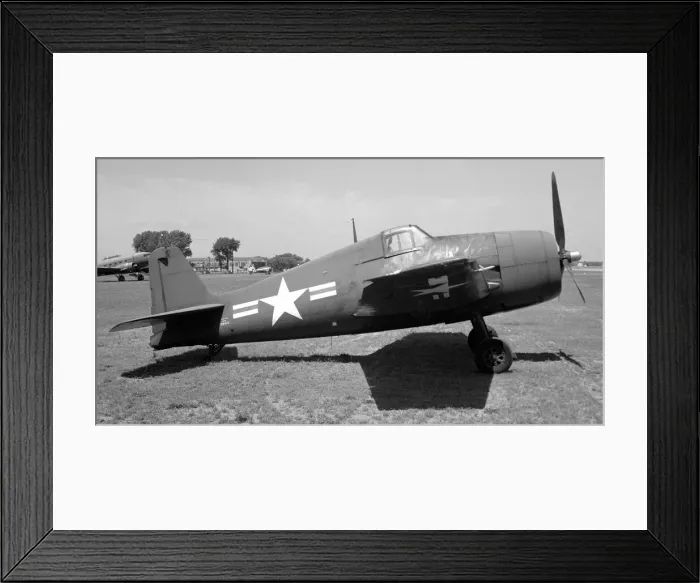 Framed Print : Grumman F6F-5N Hellcat 79415 Framed Print : Grumman F6F-5N Hellcat 79415