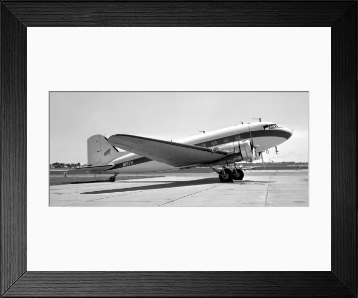 Framed Print : Douglas DC-3 N157H Framed Print : Douglas DC-3 N157H