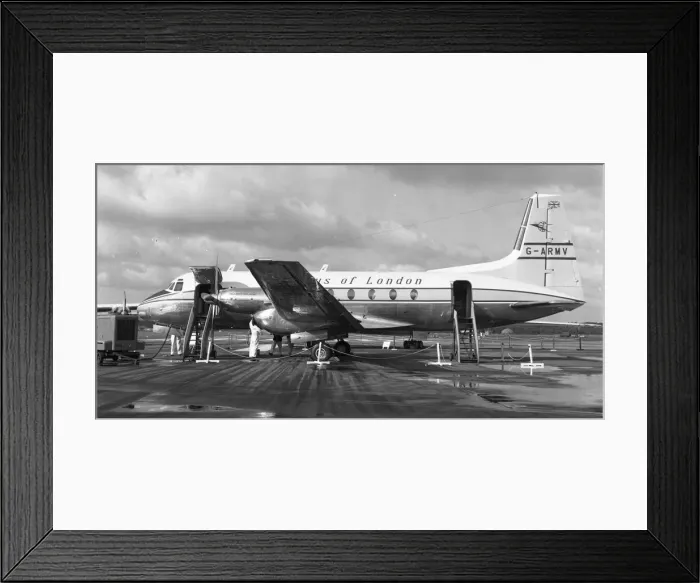 Framed Print : Avro 748 Series 1 G-ARMV Framed Print : Avro 748 Series 1 G-ARMV