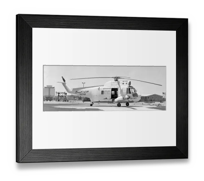 Framed Print : Sikorsky S-62A 5B-CBS Framed Print : Sikorsky S-62A 5B-CBS