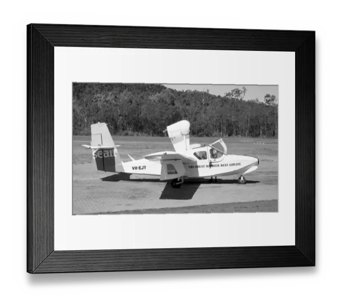 Framed Print : Lake LA-4-200 Buccaneer VH-EJY