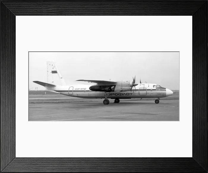 Framed Print : Antonov An-24V SSSR-47747 Framed Print : Antonov An-24V SSSR-47747