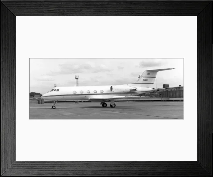 Framed Print : Grumman G-1159 Gulfstream II N1621 Framed Print : Grumman G-1159 Gulfstream II N1621
