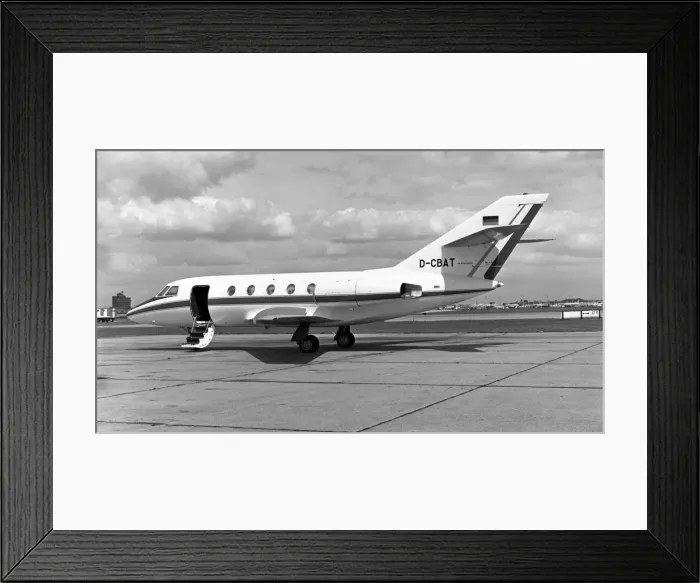 Framed Print : Dassault Falcon 20C D-CBAT Framed Print : Dassault Falcon 20C D-CBAT