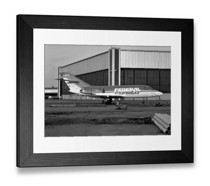 Framed Print : Dassault Falcon 20DC N16FE Framed Print : Dassault Falcon 20DC N16FE