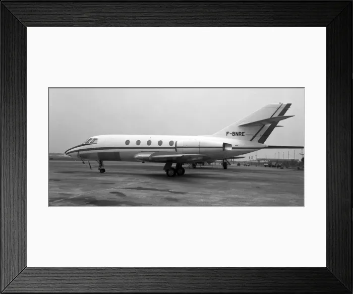 Framed Print : Dassault Falcon 20B-5 F-BNRE Framed Print : Dassault Falcon 20B-5 F-BNRE