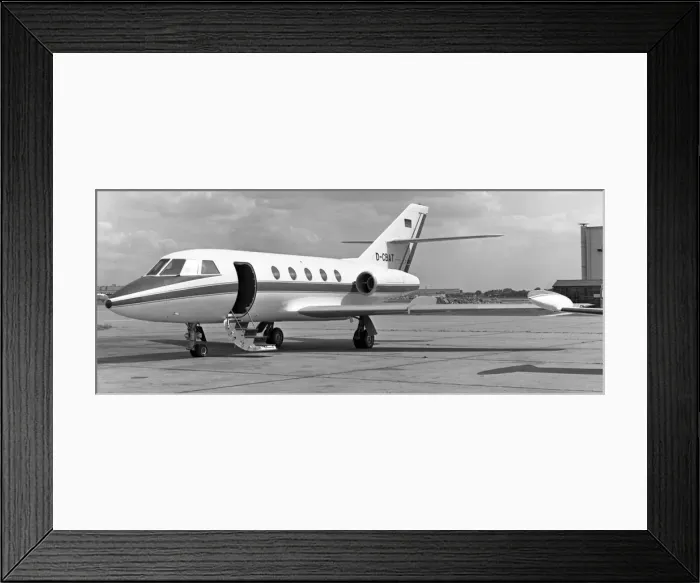Framed Print : Dassault Falcon 20C D-CBAT Framed Print : Dassault Falcon 20C D-CBAT