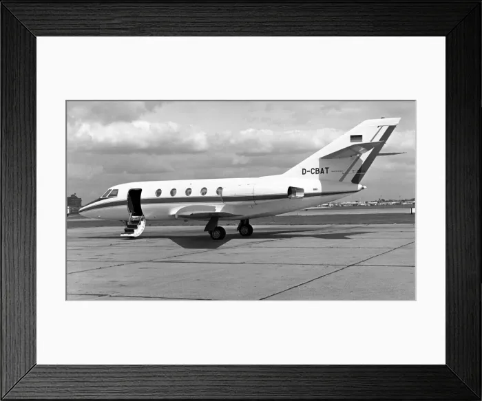 Framed Print : Dassault Falcon 20C D-CBAT Framed Print : Dassault Falcon 20C D-CBAT