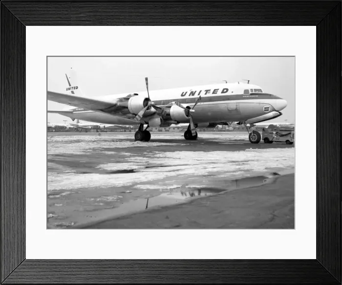 Framed Print : Douglas DC-6 N37504 Framed Print : Douglas DC-6 N37504
