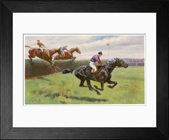Framed Print : Ambush II winning the Grand National Framed Print : Ambush II winning the Grand National