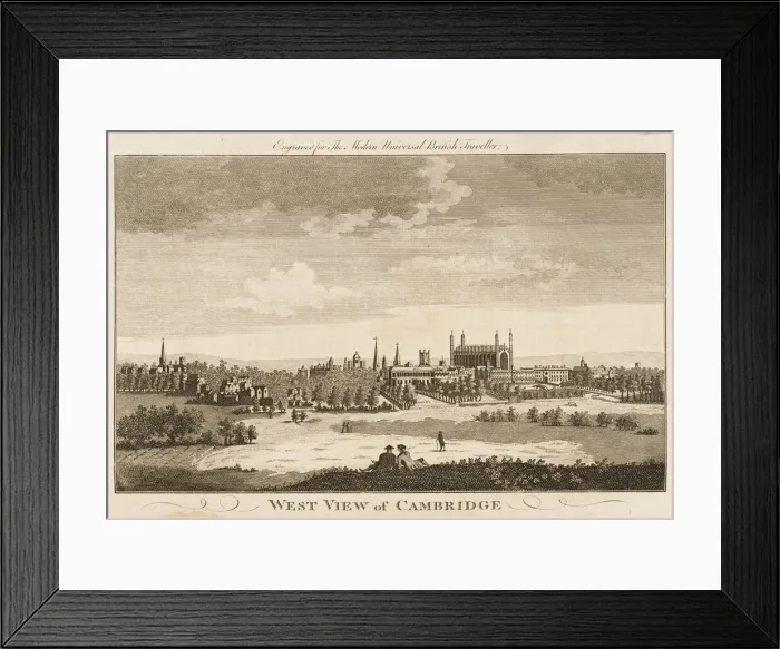 Framed Print : Cambridge and Kings College Framed Print : Cambridge and Kings College