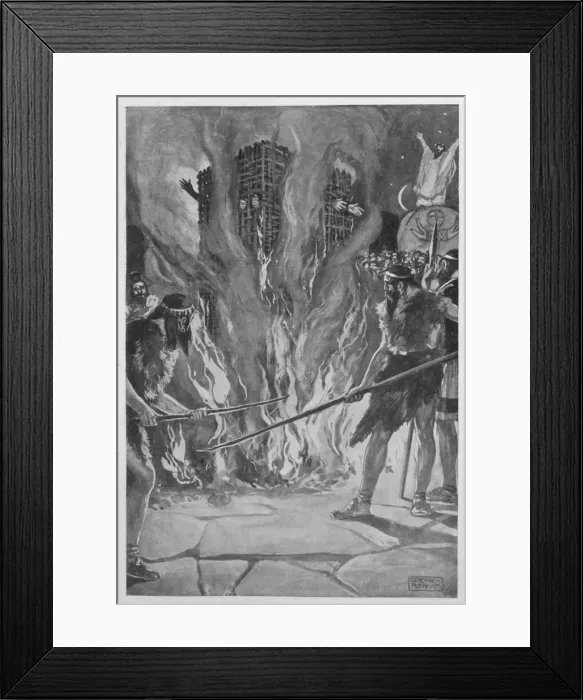 Framed Print : Human sacrifice Framed Print : Human sacrifice