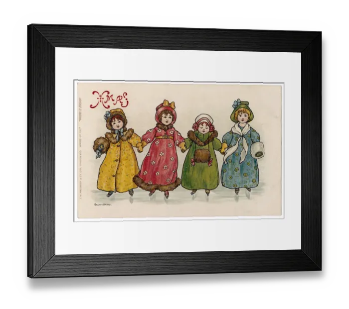 Framed Print : HAND IN HAND ACROSS ICE