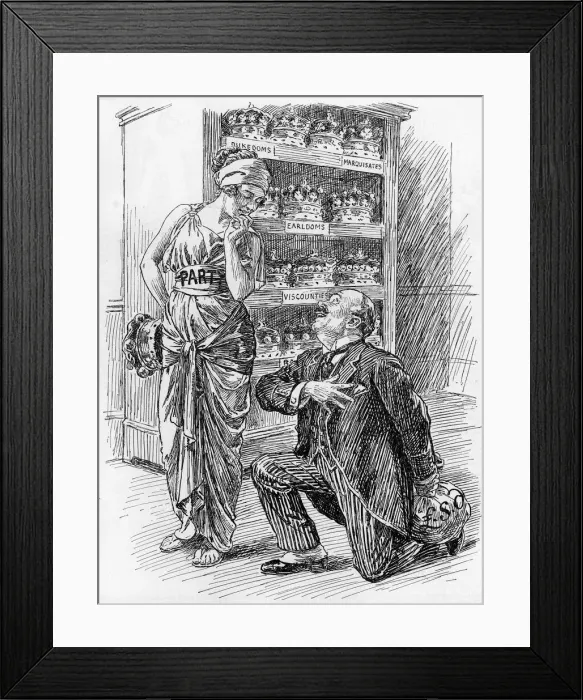 Framed Print : REFORM, HOUSE OF LORDS
