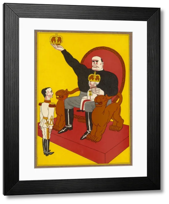 Framed Print : BENITO MUSSOLINI