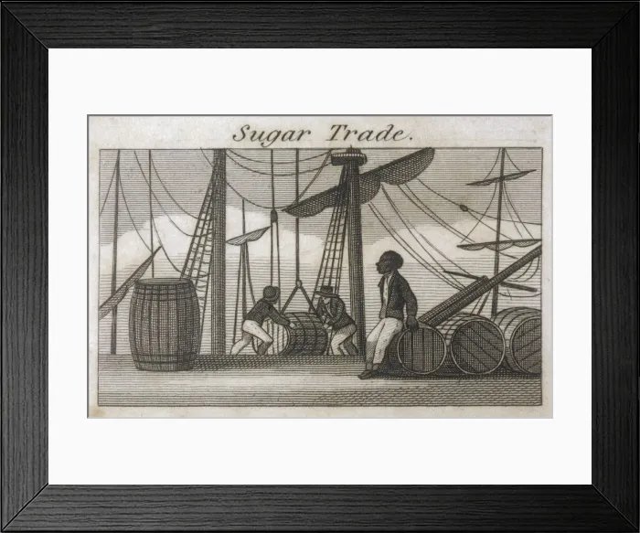 Framed Print : SUGAR AT BRISTOL 1823 Framed Print : SUGAR AT BRISTOL 1823