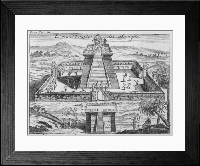 Framed Print : MEXICAN SACRIFICE Framed Print : MEXICAN SACRIFICE