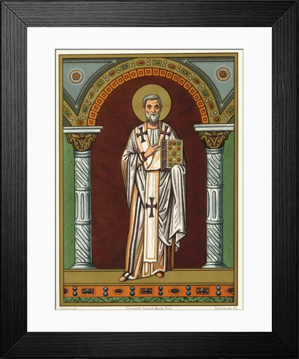 Framed Print : ST GREGORY OF NAZIANZUS Framed Print : ST GREGORY OF NAZIANZUS