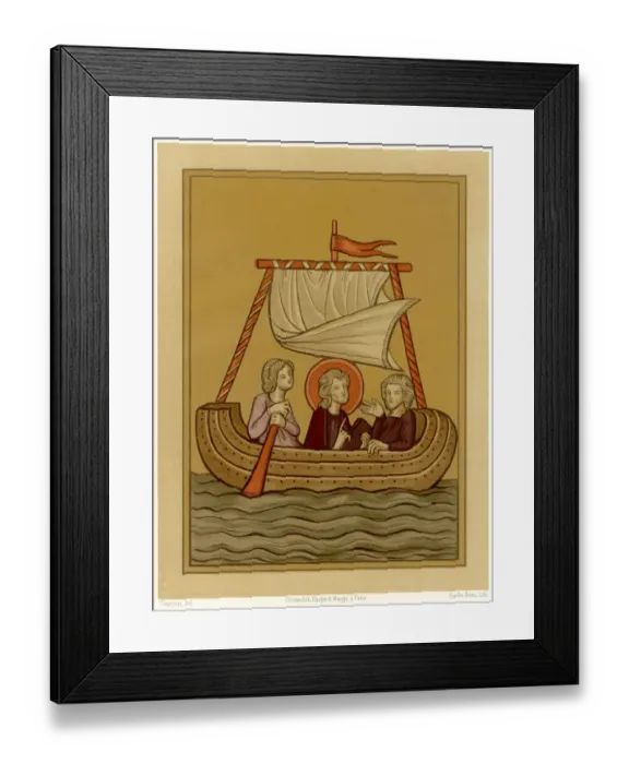 Framed Print : MEDIEVAL VESSEL Framed Print : MEDIEVAL VESSEL