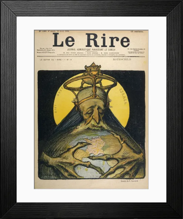 Framed Print : ALPHONSE DE ROTHSCHILD Framed Print : ALPHONSE DE ROTHSCHILD