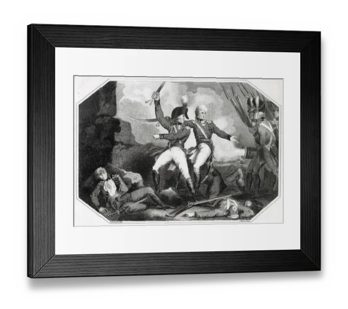 Framed Print : A British force takes the West Indies island of Saint Lucia from the French Date Framed Print : A British force takes the West Indies island of Saint Lucia from the French Date