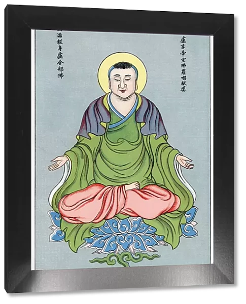 LOCHANA (variously spelt) who represents the ideal essence of Buddha