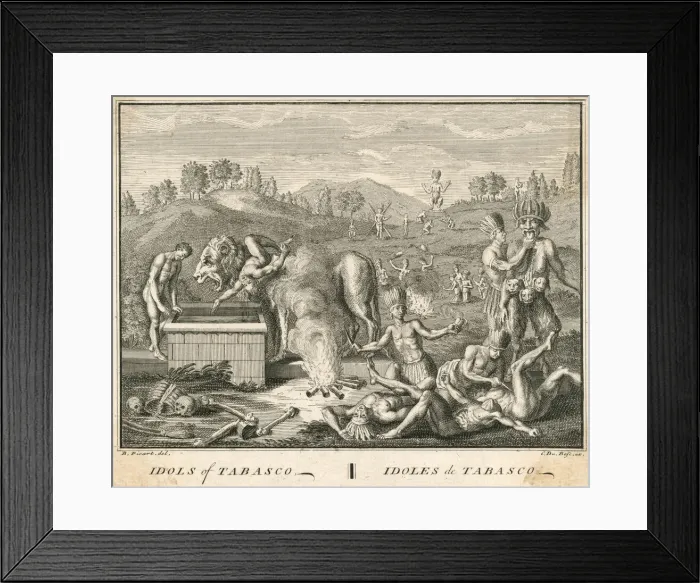 Framed Print : MEXICAN SACRIFICES Framed Print : MEXICAN SACRIFICES