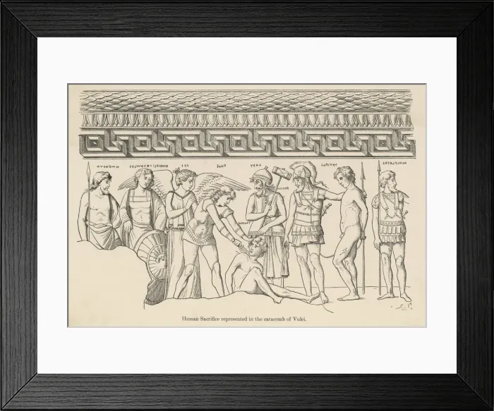 Framed Print : ITALIAN HUMAN SACRIFICE Framed Print : ITALIAN HUMAN SACRIFICE