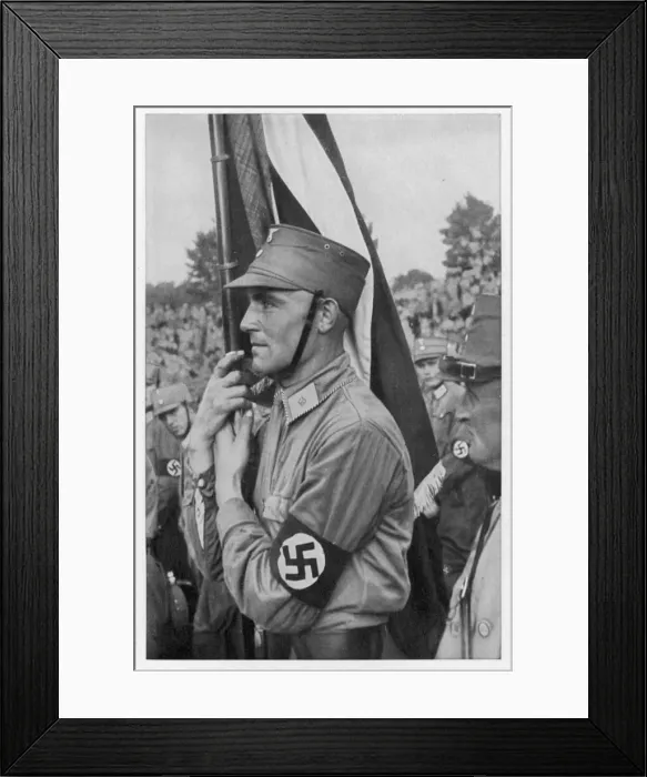 Framed Print : GERMANY / SA MEMBER C1933 Framed Print : GERMANY / SA MEMBER C1933