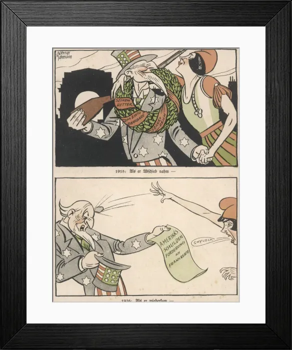 Framed Print : FRANCE CAN T REPAY LOAN Framed Print : FRANCE CAN T REPAY LOAN