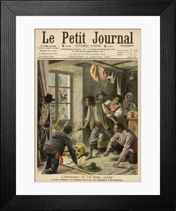 Framed Print : RACE RIOTS / SAN FRANCISCO Framed Print : RACE RIOTS / SAN FRANCISCO