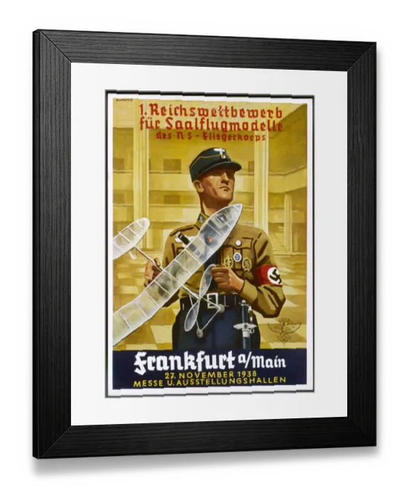 Framed Print : MODEL PLANE CONTEST 1938 Framed Print : MODEL PLANE CONTEST 1938